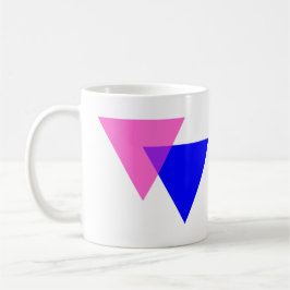 Pridet Biangles Bisexual Kaffemugg