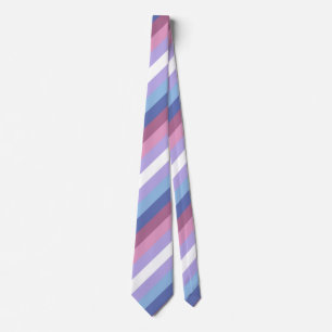 Pridet Bigender, stripe-utskrift, Pridet LGBTQ Slips