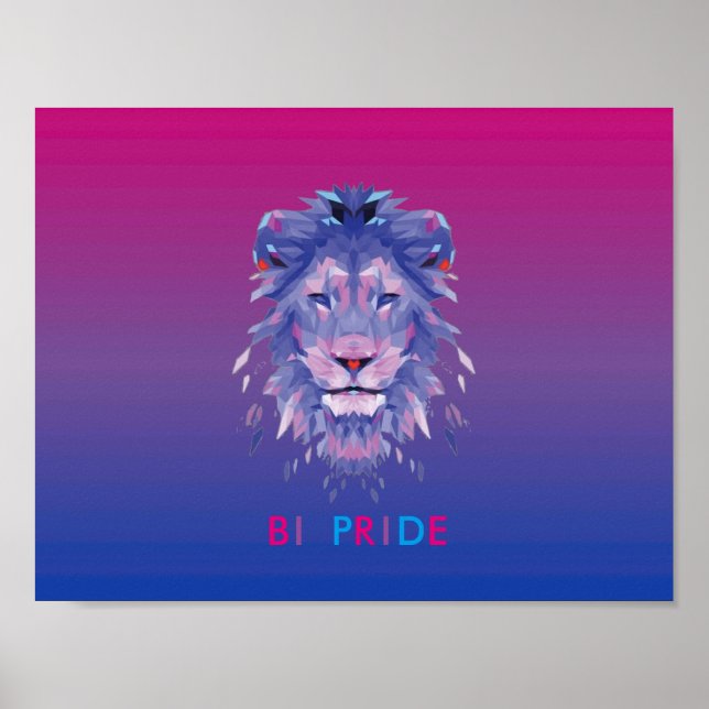 Pridet Bisexualitet Poster (Framsidan)