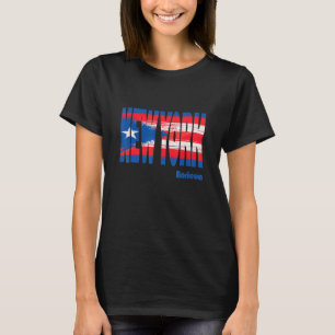 Pridet Boricua Roots Puerto Rico PR New York Puert T Shirt