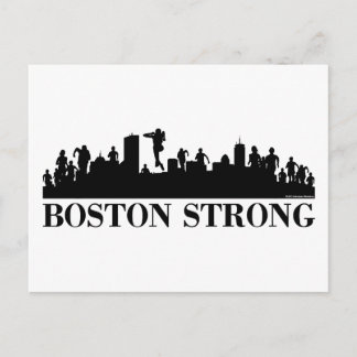 Pridet Boston Strong Vykort