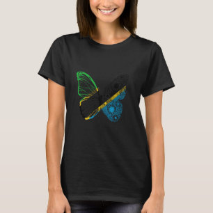 Pridet Butterfly Tanzanian Roots Tanzania T Shirt