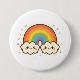 Pridet Colorful Kawaii Rainbow Knapp