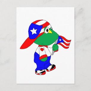Pridet Coqui Puerto Rico Vykort