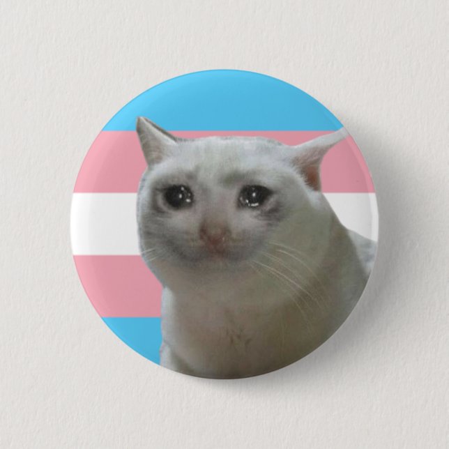 Pridet Crybaby Trans Knapp (Framsida)