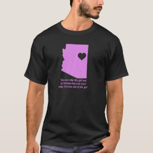 Pridet Cute 1 i Karta Heart i delstaten Arizona T Shirt