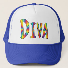 PRIDET DIVA Gay pride Fabulous LGBT HGBTQ Keps