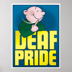 Pridet döv. poster, hög poster