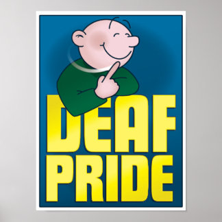 Pridet döv. poster, hög poster