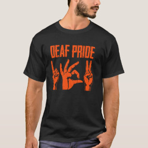 Pridet döv - teckenspråk t shirt