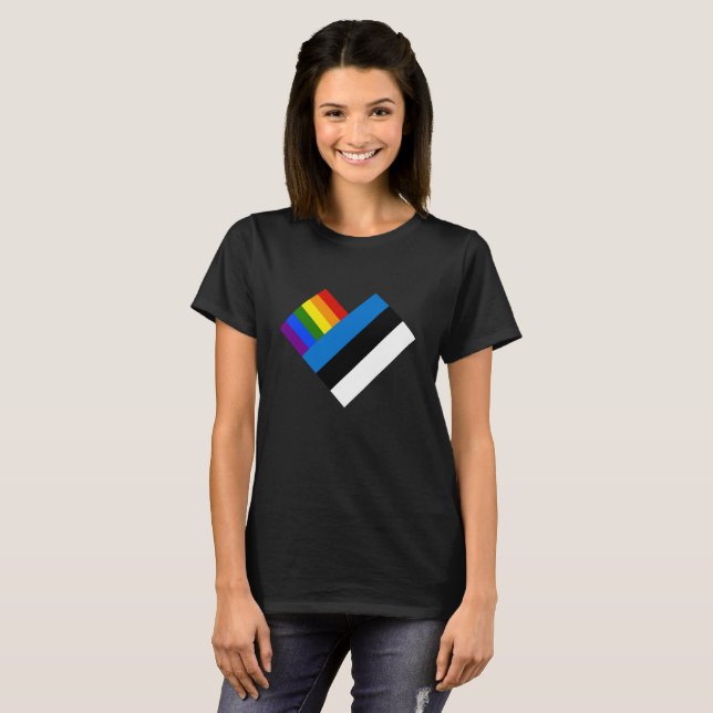 Pridet Estland T-shirt (Hel framsida)