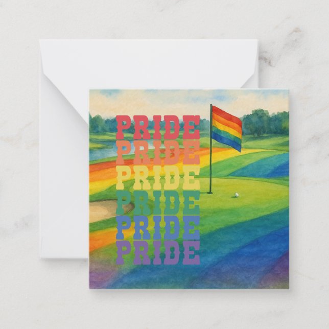 Pridet firande för gåslever anteckningskort (Framsida)
