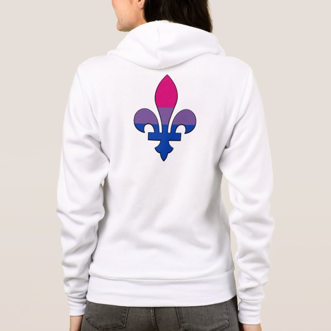 Pridet fleur-de-lis t shirt (Baksida)