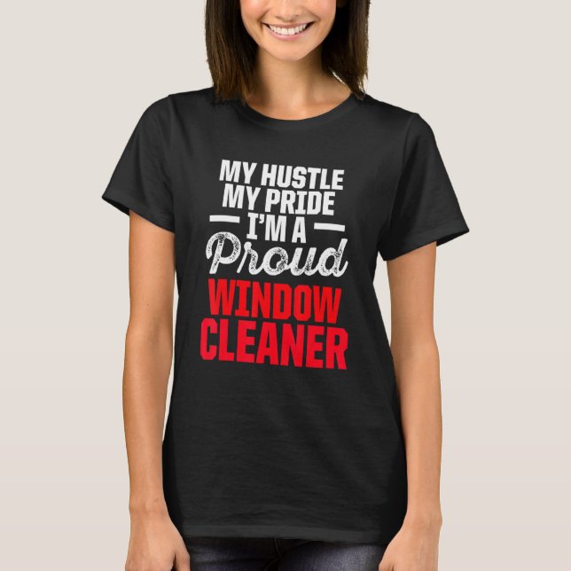 Pridet Fönsterrenare Städning 2 T Shirt (Framsida)