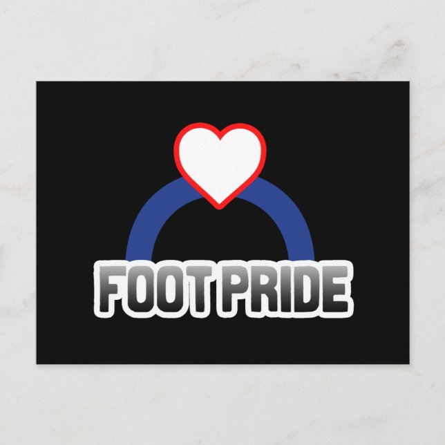 Pridet Foot Vykort (Framsida)