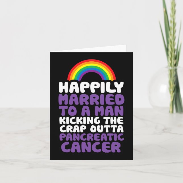 Pridet för att stödja ett citat av Pancreatic Canc Kort (Framsida)