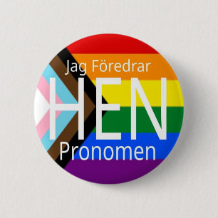 Pridet för att visa föredrar hen-status - knapp