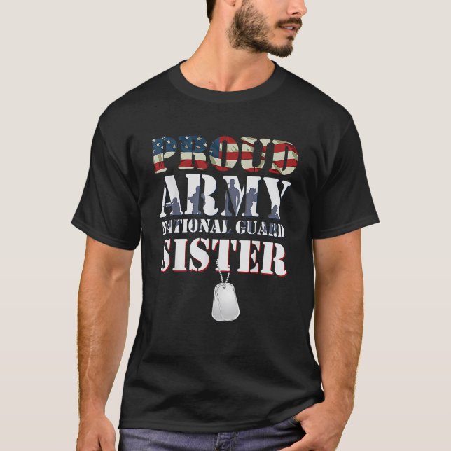 Pridet för den amerikanska militärarméns nationell t shirt (Framsida)