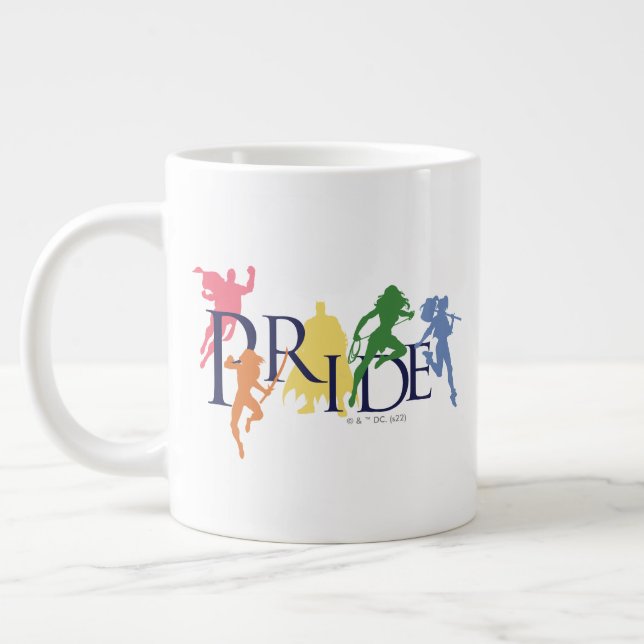 Pridet för det rättsliga förbundet, Character Silh Jumbo Mugg (Vänster)