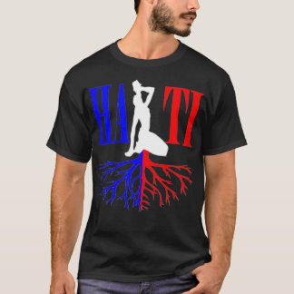 Pridet för Flagga i Haiti T Shirt