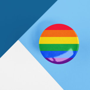 Pridet för Gender av regnbåge i HBT-segmentet Flag Knapp