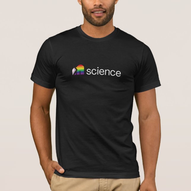 Pridet för mysterium Science 2021 T-Shirt - Black (Framsida)