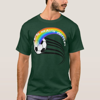 Pridet för psykisk hälsa i lgbtq-fotboll3053 1385 t shirt