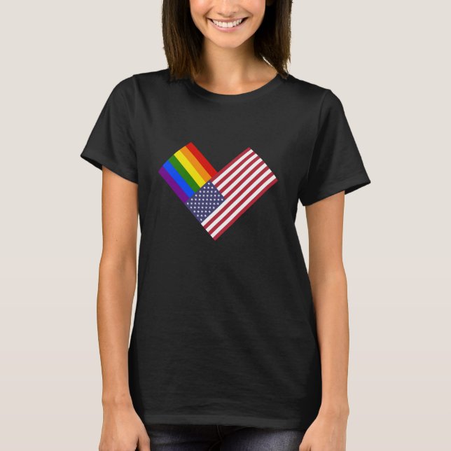 Pridet Förenade Stater T-shirt (Framsida)
