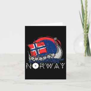 Pridet Frakt för havsvik, norska Flagga Norge Kort
