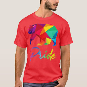 Pridet Gay Bear Bears LGB Rainbow Flagga Grizzly G T Shirt