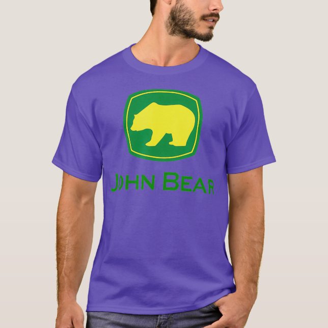 Pridet Gay Bear - HBT John Bear T Shirt (Framsida)