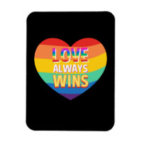 Pridet gay-kärlek vinner alltid. Rainbow färg.