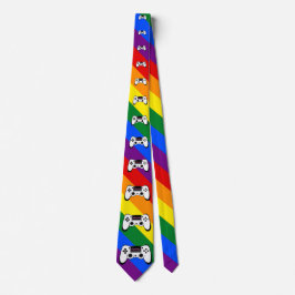 Pridet Gaymer Rainbow HGBT Neck Tie Slips