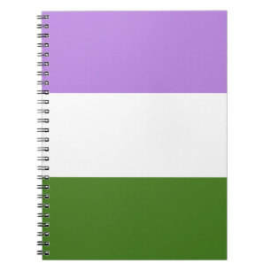 Pridet Genderqueer Anteckningsbok