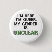 Pridet Genderqueer - Button