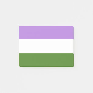 Pridet Genderqueer Post-it Block