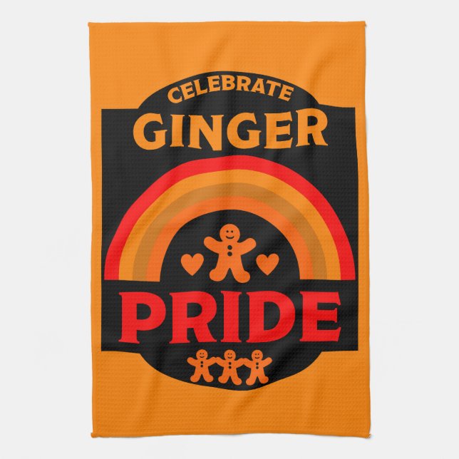 Pridet Ginger Halls Kökshandduk (Vertikal)