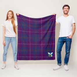 Pridet Glencoe Tartan Plaid Fleecefilt