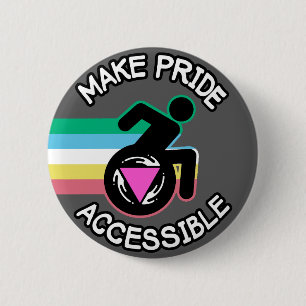 Pridet Gör Pridet tillgängligt HGBTQ-inaktiverat i Knapp