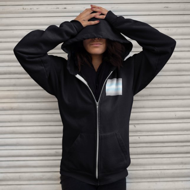 Pridet Gradient Demiboy Flagga - Demiboy Flagga T Shirt (Skapare uppladdad)