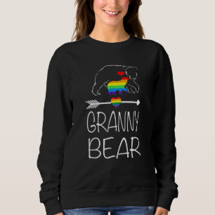 Pridet Granny Bear Proud Mamma Rainbow Flagga Lgbt T Shirt