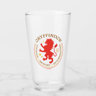 PRIDET GRYFFINDOR™ Red Lejon House Glaskopp