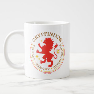PRIDET GRYFFINDOR™ Red Lejon House Jumbo Mugg