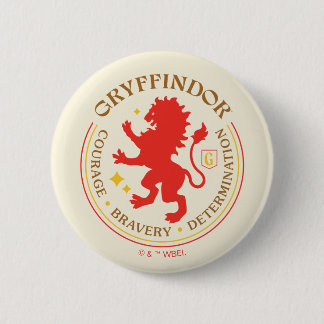 PRIDET GRYFFINDOR™ Red Lejon House Knapp