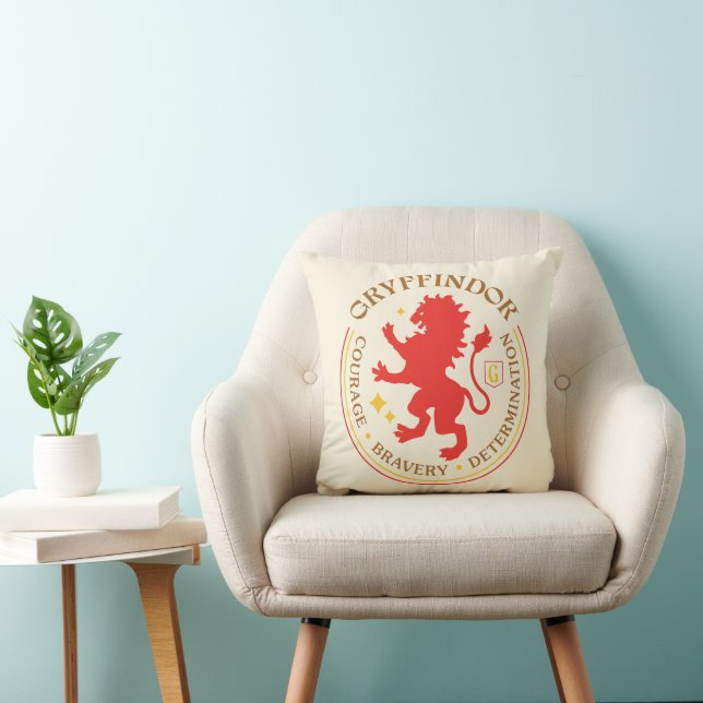 PRIDET GRYFFINDOR™ Red Lejon House Kudde (Stol)