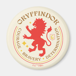 PRIDET GRYFFINDOR™ Red Lejon House Magnet