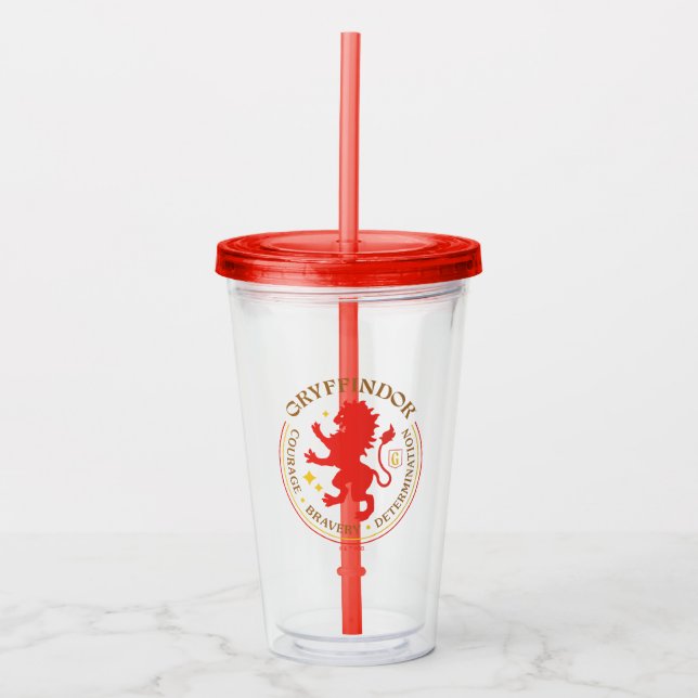 PRIDET GRYFFINDOR™ Red Lejon House Take Away Mugg (Framsida)