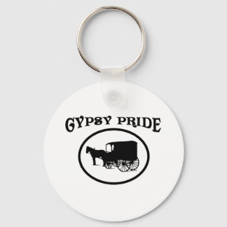 Pridet Gypsy Black & White Caravan Nyckelring