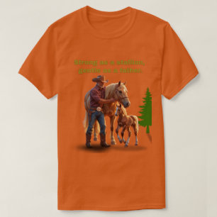 Pridet Horse Pappa - Far dag Equestrian Edition T Shirt