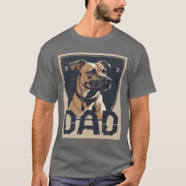 Pridet Hund - Pappa - , Hund och utmärkelse T Shirt